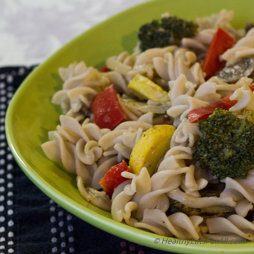 Pasta with Roasted Vegetables-19
